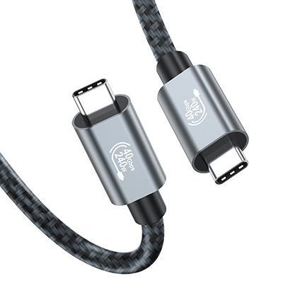 USB4数据线兼容雷电3雷电4对绞线40GB高速8k60Hz