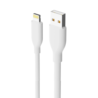 Silicone Lightning to USB-A Cable